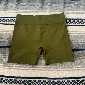 Wild Fable Green Biker Shorts Size M